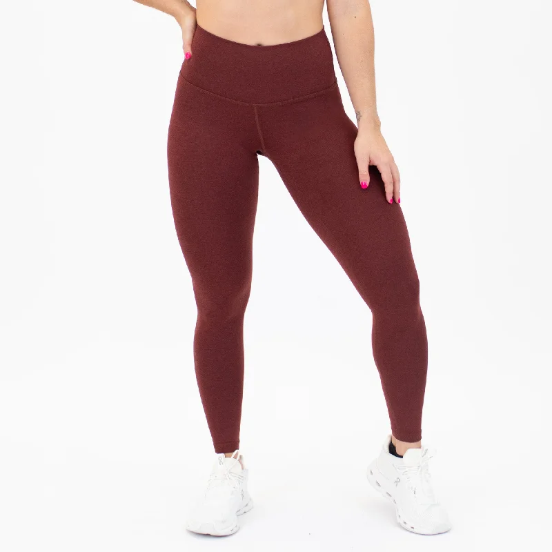 Women's Tight Trousers with Drawstring Waist in Khaki for a Relaxed and Adjustable FitSuper High Legging - Higher Rise