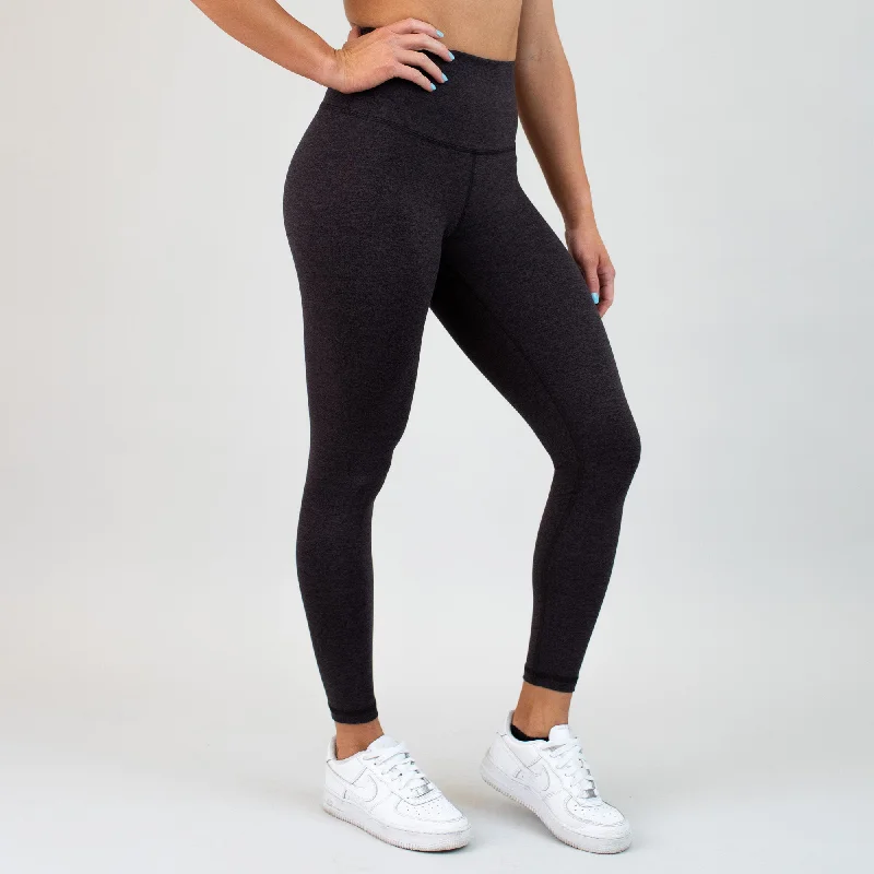 Women's Tight Trousers with Mesh Panels in Black for a Sexy and Modern AppearanceEl Toro Legging 23" - High Rise