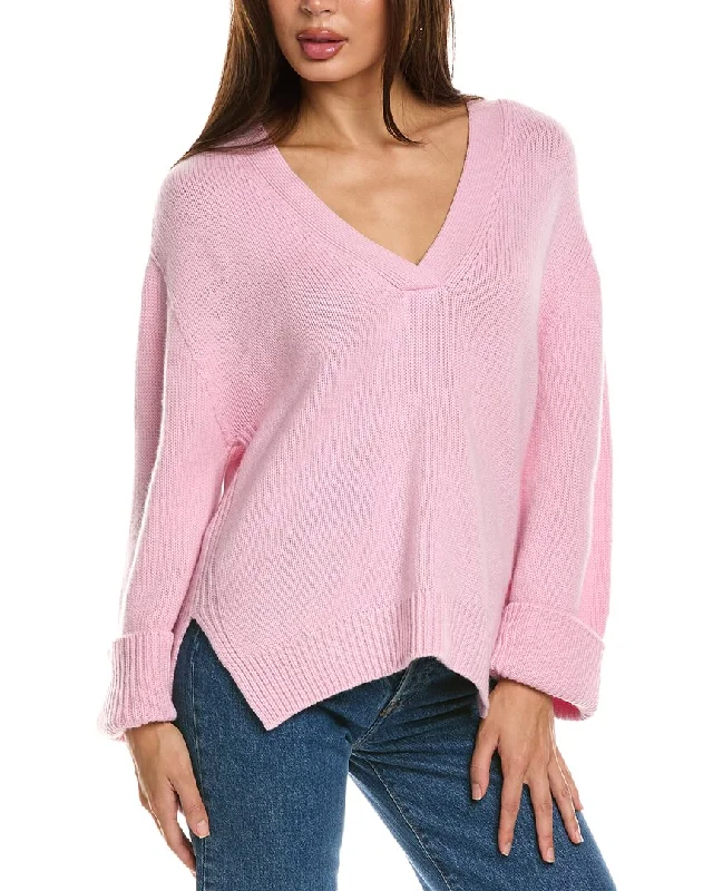 Plus Size Women's Open - Front Cardigan Style Sweater DressesA.L.C. Elliot Cashmere Sweater