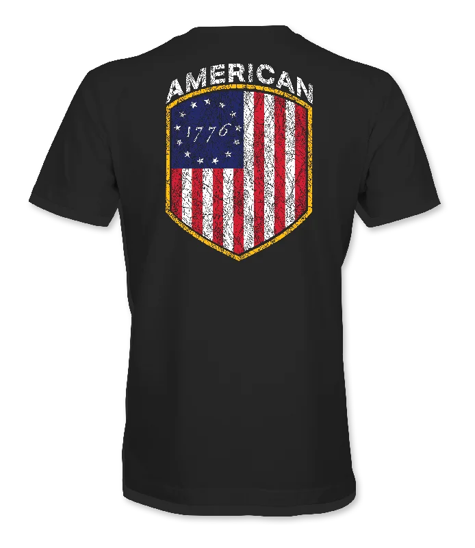 Crew Neck Women T Shirt with a Timeless DesignAmerican 1776 T-Shirt