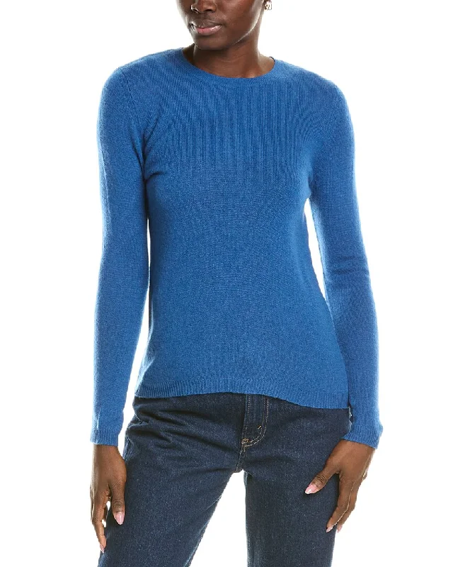 Empire Waist Women's Alpaca Wool Sweater Dresses in Earthy TonesForte Cashmere Crewneck Cashmere Sweater