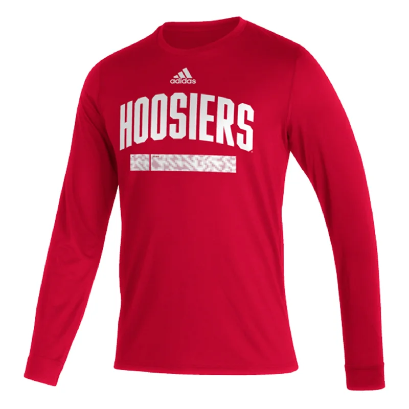 Tie - Dye Women T Shirt with a Bohemian VibeIndiana Hoosiers Adidas Arch Hoosiers Long Sleeve T-Shirt