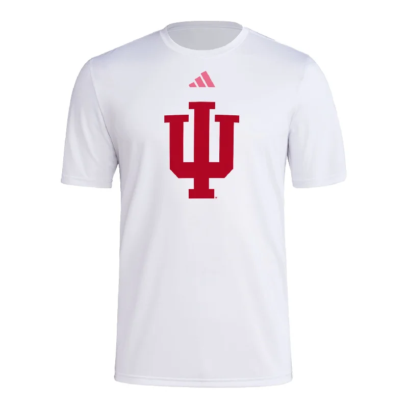 Sheer Women T Shirt for a Stylish and Alluring LookIndiana Hoosiers Adidas BHA White T-Shirt