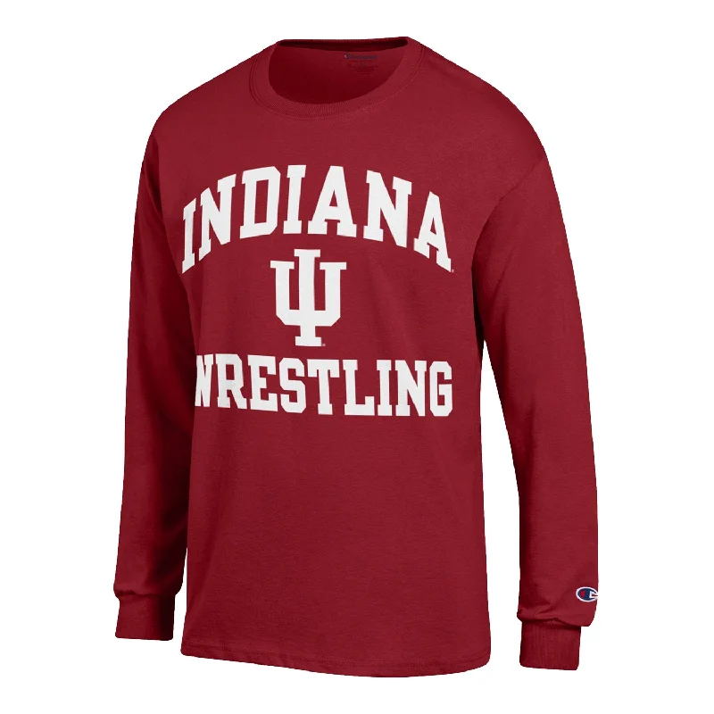 Tie - Dye Women T Shirt with a Bohemian VibeIndiana Hoosiers Wrestling Crimson Long Sleeve T-shirt