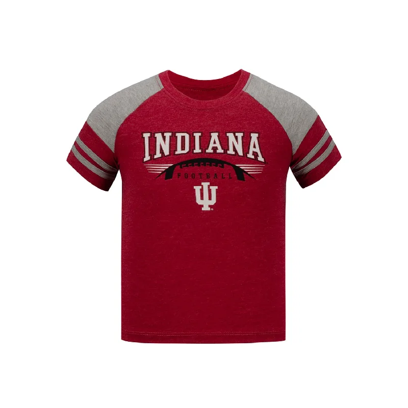 Puff Sleeve Women T Shirt for a Fashion - Forward LookToddler Indiana Hoosiers Michael Football T-Shirt