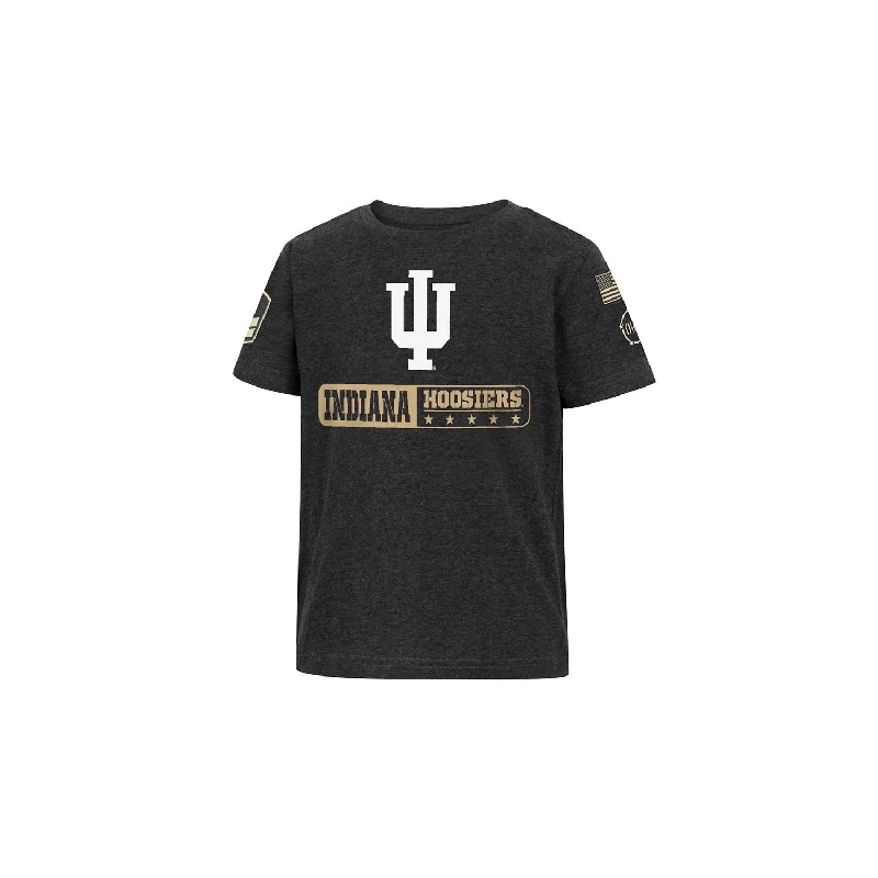 Crop Top Women T Shirt to Pair with High - Waisted BottomsToddler Indiana Hoosiers Breaker T-Shirt