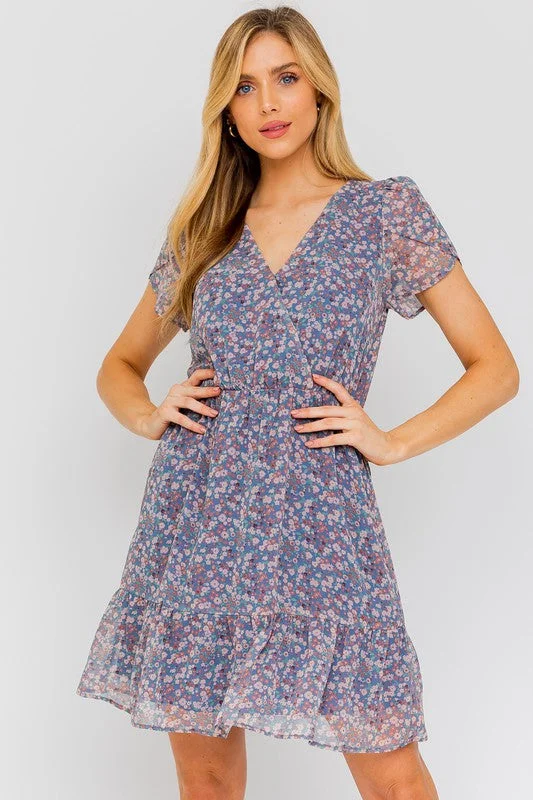 Midi dresses with button - front designs for a classic touchAudrey - Midi Dress