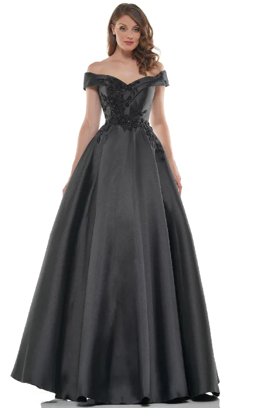 Formal dresses with embroidered panels and tulle overlays for a fairytale promMarsoni MV1008CL Dress