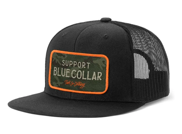 Barricade Snapback Hat - Black/Hunter Camo