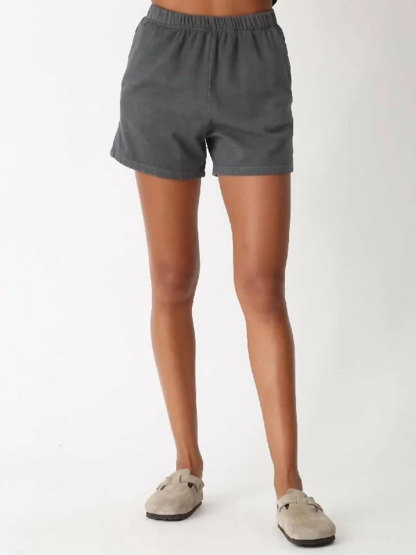 Belted Women Shorts to Enhance the WaistlineDune Short In Vintage Onyx