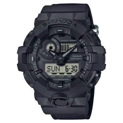 G-Shock Analog + Digital Cordura, Black