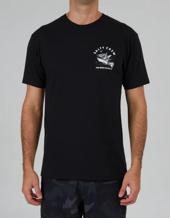 Hot Rod Shark SS Tee - Black