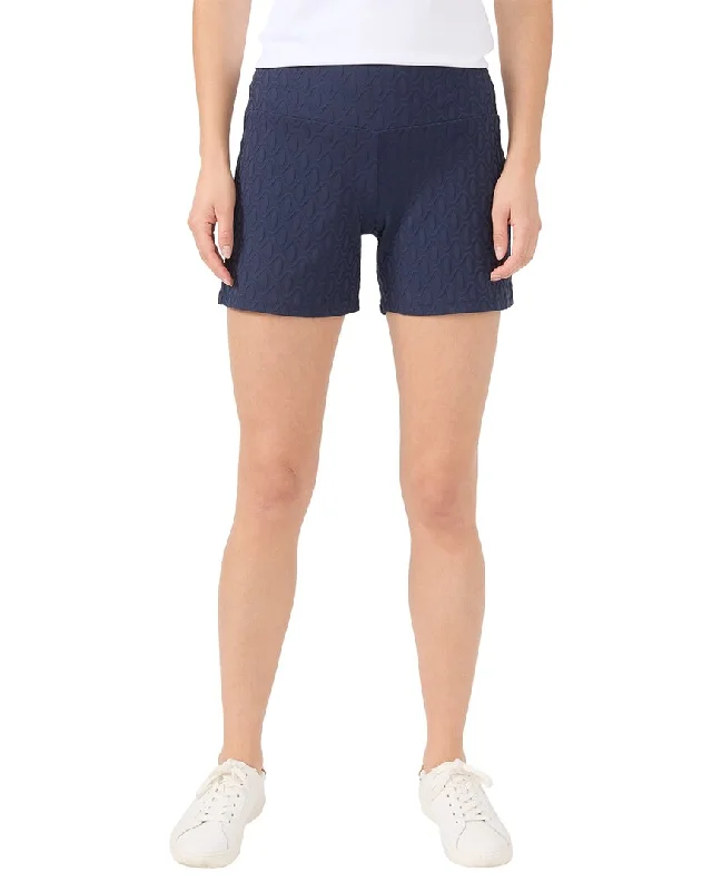 High - Waisted Women Shorts for a Retro and Flattering LookJ.McLaughlin Mini Wave Bubble Newport Short