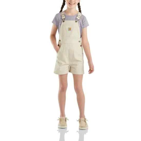 Kids Rugged Flex Denim Shortall - Malt