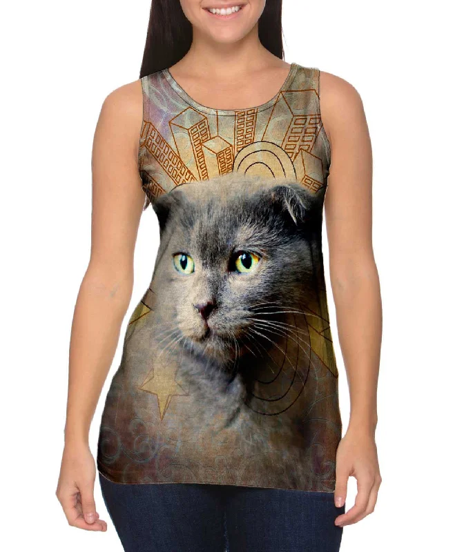 Plunge Neck Women's Seamless Tank Tops for a Smooth FitLanka Kitten