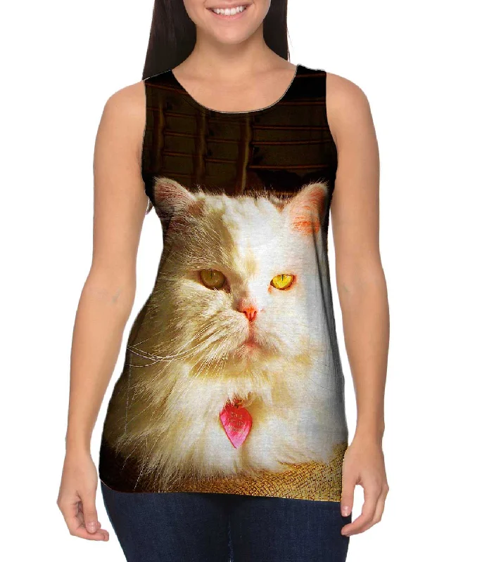 Halter Neck Women's Modal Blend Tank Tops for ComfortLavish Life Cat