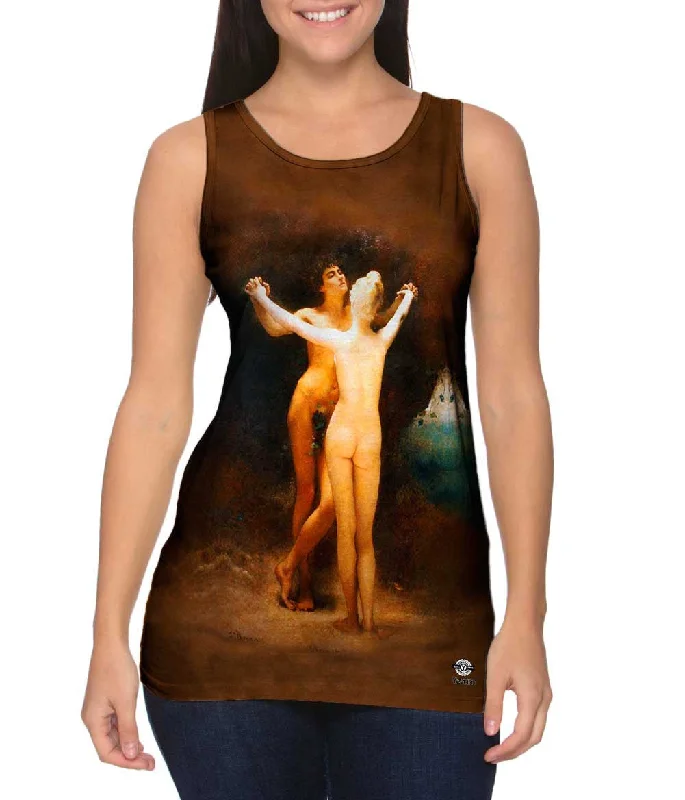 Women's Cropped Tank Tops with Vintage Band LogosLeon Bonnat - "Idylle" (1890)