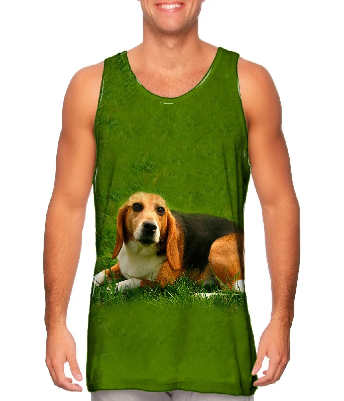 Halter Neck Women's Modal Blend Tank Tops for ComfortLets Play Beagle