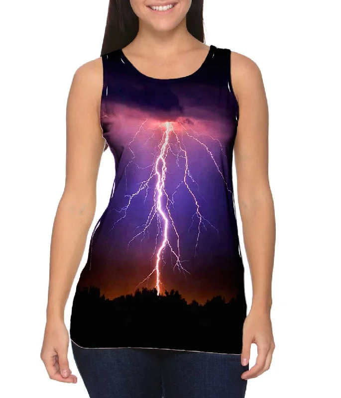 Halter Neck Women's Modal Blend Tank Tops for ComfortLightning Spectacle