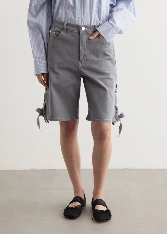 Cuffed Women Shorts for a Laid - Back and Trendy LookNeo Bermuda Shorts