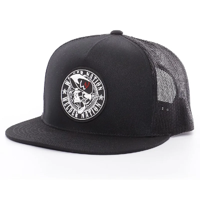 Welder Nation Raging Snapback, Black