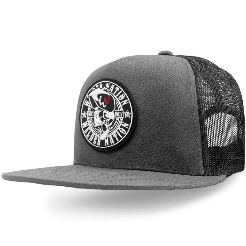 Welder Nation Raging Snapback, Charcoal