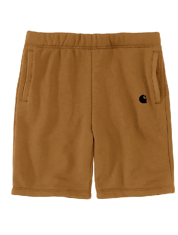 Relaxed Fit Midweight Fleece Short - Carhartt Brown