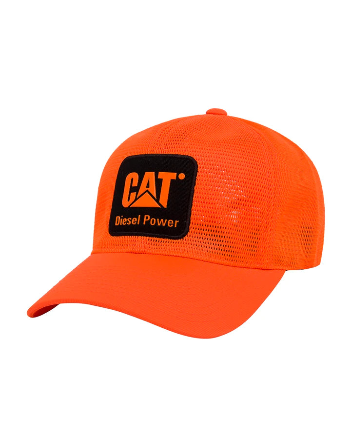 Safety Mesh Flexfit 110 Cap - Hi-Vis Orange