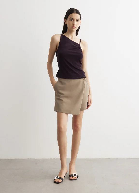 Bermuda Women Shorts for a Classic and Sophisticated LookSatellite Wrap Skort