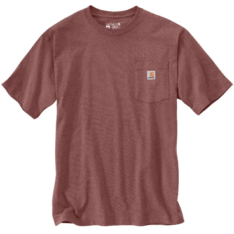 K87 - Loose Fit Heavyweight Pocket Tee, Apple Butter