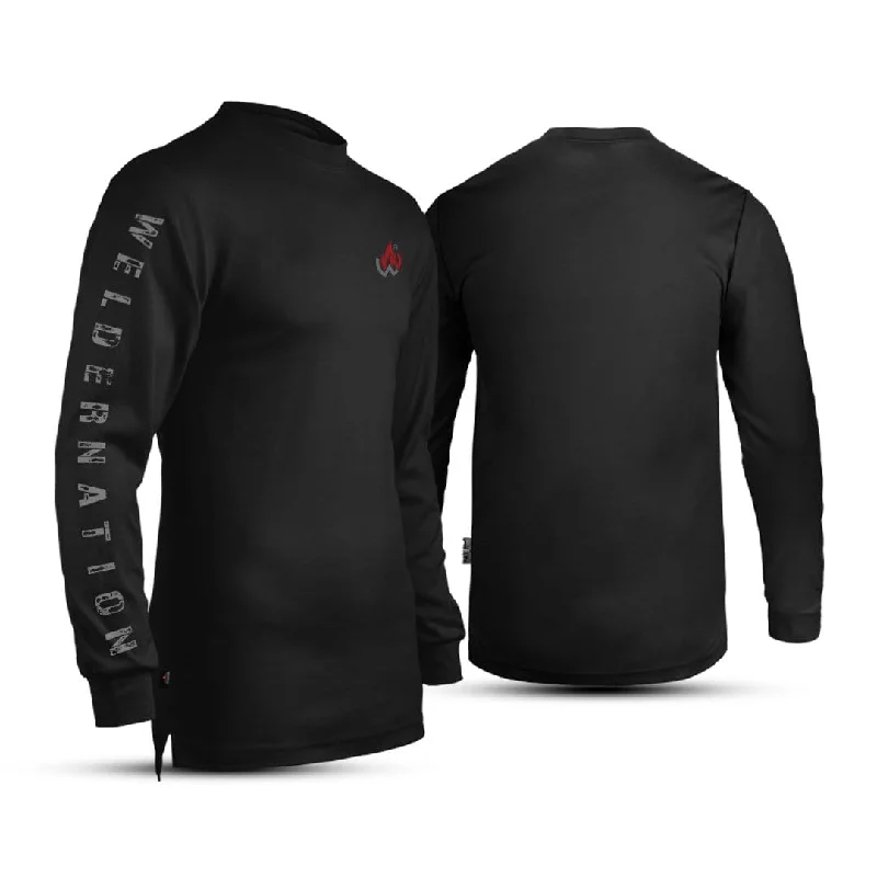 WN FR Long Sleeve, Black