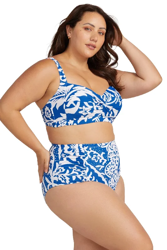 Plus - size bikini with full - coverage options for comfort and confidenceSistine Botticelli High Waist Swim Pant - Final Sale