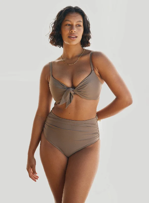 Monokini - style bikini with a unique one - piece - meets - bikini designMarvell Lane: Zoe Bikini Brief Coco